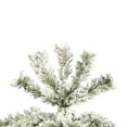 thumbnail image 2 of Vickerman 7.5' x 36" Flocked Pacific Pencil Artificial Christmas Tree, Unlit, 2 of 6
