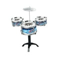 thumbnail image 4 of TISHITA Drum Sets Toddler Instrument Set Musical Instruments for Preschool Gifts Blue, 4 of 8
