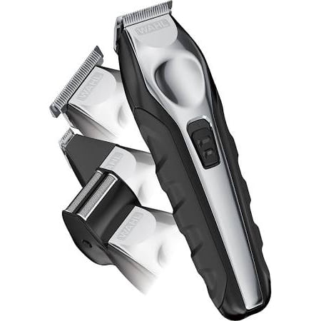Wahl Lithium Ion All-in-One Trimmer - Black/ Silver Model (Best Way To Shave Head Without Getting Razor Bumps)