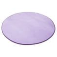 thumbnail image 1 of Billuyoard Alfombra de felpa de forma redonda de 60cm, alfombra grande antideslizante para dormitorio, sala de estar, piso de estilo Simple, alfombra suave, Decoración del hogar Violeta Billuyoard HA072092-06, 1 of 6