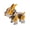 Orange/Bulldog, variant on Dream Cat 3D Metal Puzzle for Adults, 37PCS DIY Assembly Mechanical Metal Model Kit to Build(Orange/Cat)