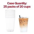 thumbnail image 6 of Smarty 12 oz. Crystal Clear Round Disposable Plastic Party Cups 500ct, 6 of 6
