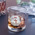 thumbnail image 3 of Playful Siberian Husky Welcomes Winter Snowy Day with Cardinal Bird 11oz Whiskey Glass Mug Husky Dog Lover Gifts Whiskey Cocktail Glasses Cup - 2017, 3 of 5