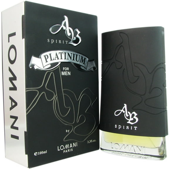 AB Spirit Platinum for Men by Lomani 3.3 oz EDT Spray