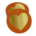 thumbnail image 1 of Inkdotpot Pack Of 50 Made With Love Wedding Favor Paper Tags Craft Real Gold Foil Hang Tags, 1 of 6
