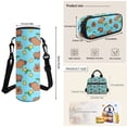thumbnail image 6 of Yspwyqan 4 Piece Kids Backpack Set for Boys Girls Ages 8-15, Lightweight Capybara Lemon School Bag with Multiple Pockets, 17 Inch Bookbag with Lunch Bag Pencil Case for Elementary School, 6 of 7