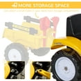 thumbnail image 6 of Aosom Kids No Power Ride-On Excavator with Manual Control Bucket, Pretend Play Toddler Tractor with Forward Backward Function, Yellow, 6 of 9