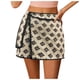thumbnail image 1 of MKLEKYY Minifalda Informal Corta Estampada Para Mujer, Con Cintura Ajustable Y Bolsillos, Pantalones Cortos Cómodos Y Elegantes., 1 of 3
