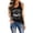 Black, variant on Tank Tops for Women Country Music and Graphic Loose Fit Casual Scoop Neck Sleeveless Shirt Summer Cami Tanks