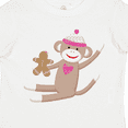 thumbnail image 4 of Inktastic Sock Monkey Gingerbread Boys or Girls Toddler T-Shirt, 4 of 5