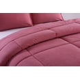 thumbnail image 5 of Messy Bed Washed Cotton Comforter Mini Set, King, Red, 5 of 6