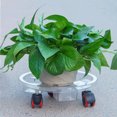 thumbnail image 5 of CreativeArrowy Flower Pot Tray Receptacle Plant Caddy Universal Wheel Stand For Flowers 1PC Suitable Convenient Round Saucer Drip Trays, 5 of 12