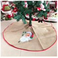 thumbnail image 2 of Christmas Tree Skirt Ornament 39 Inch Diameter Christmas Tree Bottom Decoration, 2 of 5