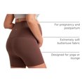 thumbnail image 4 of Shorts de Ciclismo Premamá CRZ YOGA Butterluxe Cintura Alta 10 cm, 4 of 6