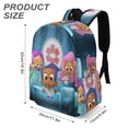thumbnail image 3 of BUBBLE GUPPIES Backpacks Lightweight Bookbags Casual Daypack For Travel Hiking Work, 3 of 8