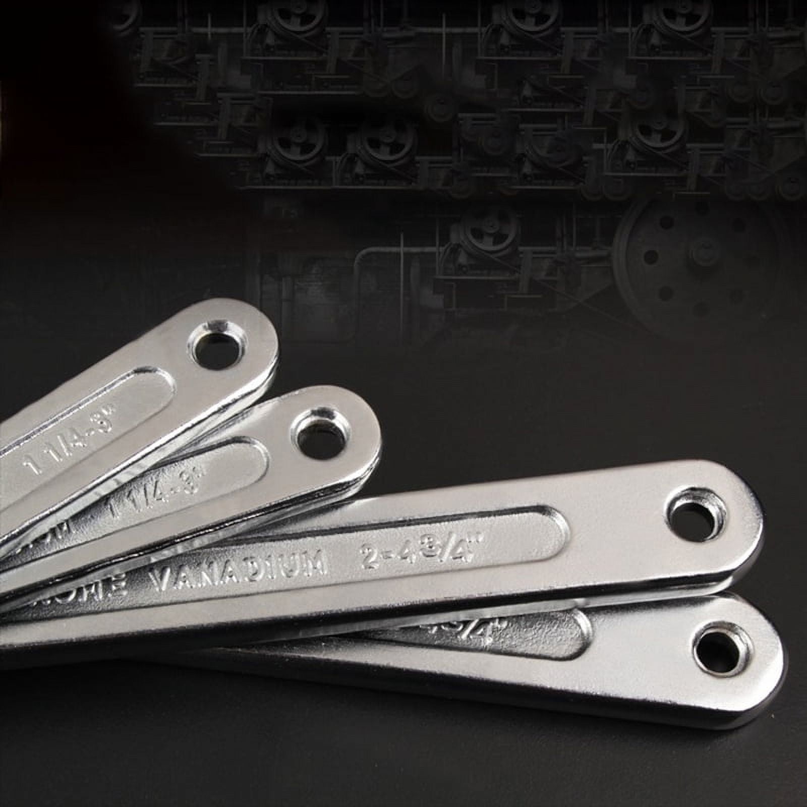 SEIWEI Universal Shock Adjustment Adjuster C Spanner Wrench Tool Adjustable Wrench 115-170mm Silver