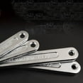 thumbnail image 6 of SENRISE C Shape Spanner Adjustable Wrench Chrome Metal Tool Durable 3 Size Silver Universal, 6 of 7