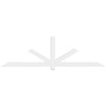 thumbnail image 2 of 96"W x 28"H x 2"D x 4"F, 7/12 Pitch, Kennewick Architectural Grade PVC Gable Bracket, 2 of 8
