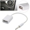 thumbnail image 4 of 35mm Jack to USB Female Converter Cord For Car MP3 - Plug Adapter Audio, 4 of 8