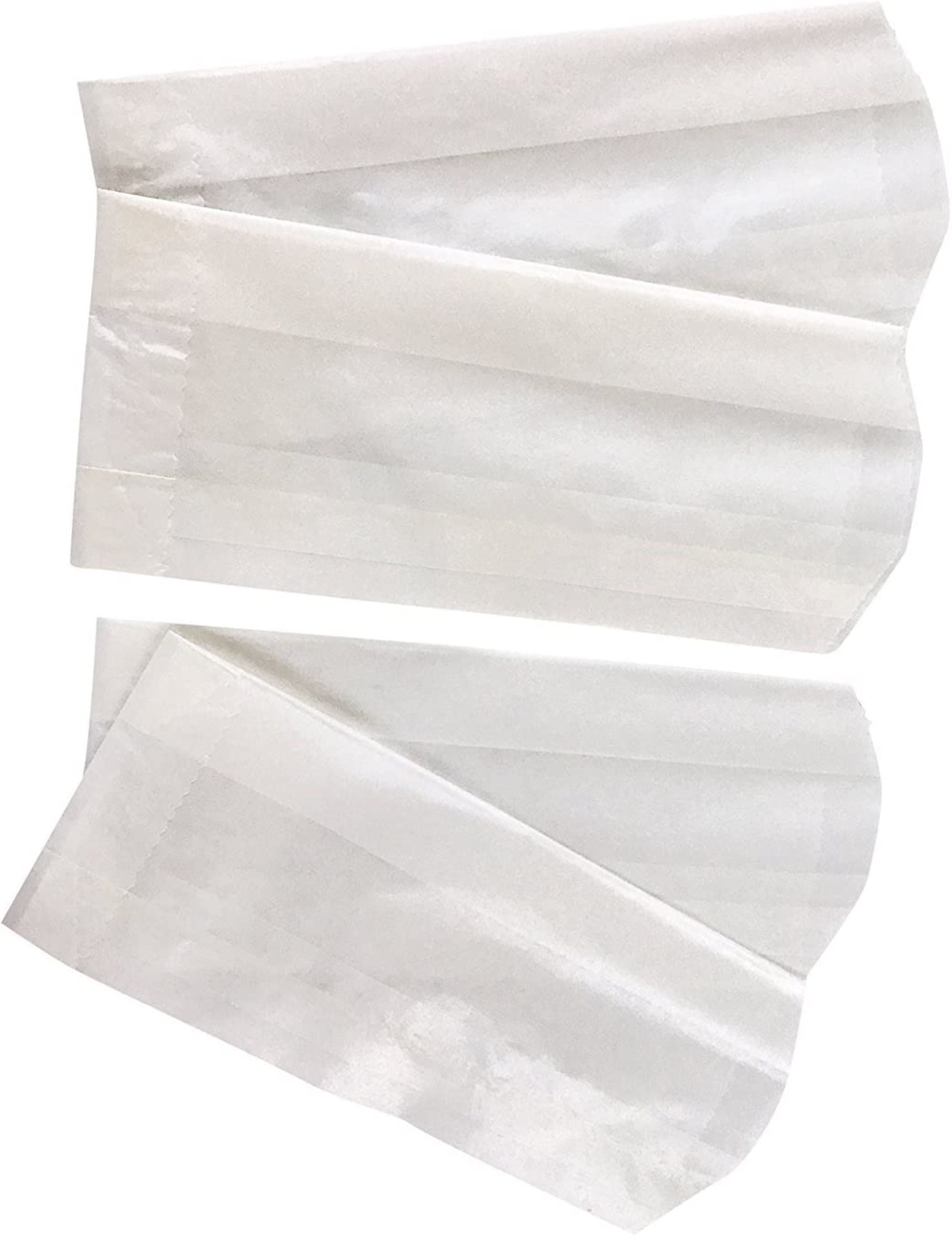100 Mini Square Glassine Paper Bags Envelopes by Quotidian (3'' x  3'')(White)