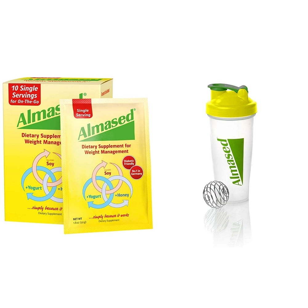 Almased LowGlycemic High Protein Powder Shake Meal Replacement for Weight Management NonGMO
