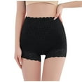 thumbnail image 2 of BLVB Women's Lace Underwear High Waist Boyshorts Panties for Women Soft Stretch Ladies Briefs, 2 of 3