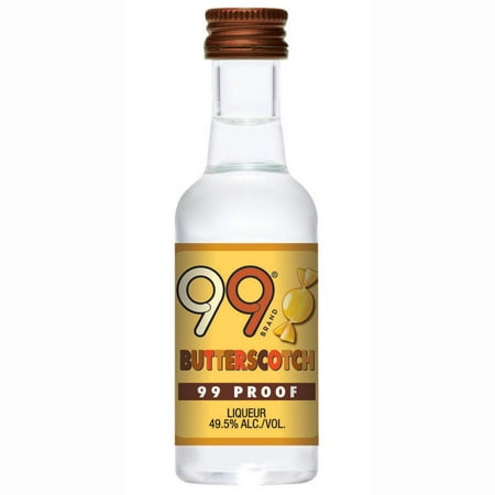 99 Butterscotch Liqueur, 50ml 99 Proof