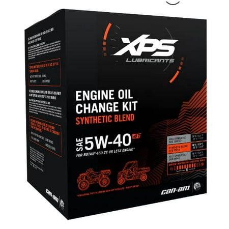 Can-Am New OEM XPS Engine Oil Change Kit Rotax 450 cc & Lower, (Best Ar 15 Lower Parts Kit No Trigger)