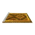 thumbnail image 2 of Ahgly Company Machine Washable Indoor Rectangle Southwestern Yellow Country Area Rugs, 6' x 9', 2 of 4