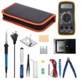 thumbnail image 1 of Kit De Soldador De 60W Kit De Multímetro Digital De Soldadura Ampliamente Utilizado Temperatura Ajustable Calentamiento Rápido Juego De Herramientas De Calentador De Soldadura Con 5 Puntas De Monstrate TO005586-01, 1 of 7