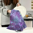 thumbnail image 6 of GZHJMY Magic Mermaid Scale Kitchen Towels Set of 6 Dishcloths Hand Towels Tea Towels Ultra Absorbent for Cleaning Washing Drying Dishes Tableware 28'' x 18'', 6 of 7