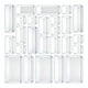 thumbnail image 3 of Juego de 25 de cajones de maquillaje transparente Baoblaze Organizadores de cajones, 3 of 8
