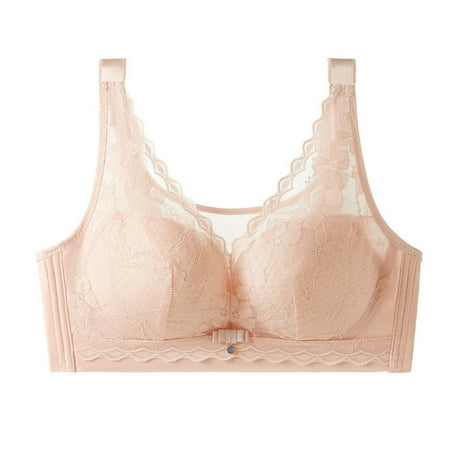 Womens Lace Bra Wireless Blouses for Women Casual On Sale Graphic Tees Plus Size Summer Tops for Women 2025 Trendy Corset Buy Again My Orders Size 46/105C
