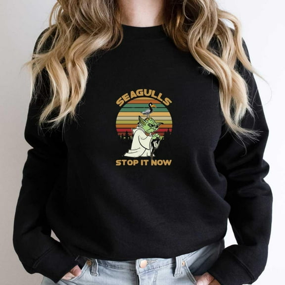 Seagulls Stop It Now Funny Bad Lip Reading Parody Graphic SW4542 Unisex Sweatshirt, Up to Size 5XL