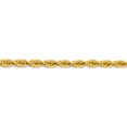 thumbnail image 4 of 14K Yellow Gold 14Ky 4.25mm Semi-Solid Rope Chain (24 X 4.25) Made In Peru bc168-24, 4 of 6