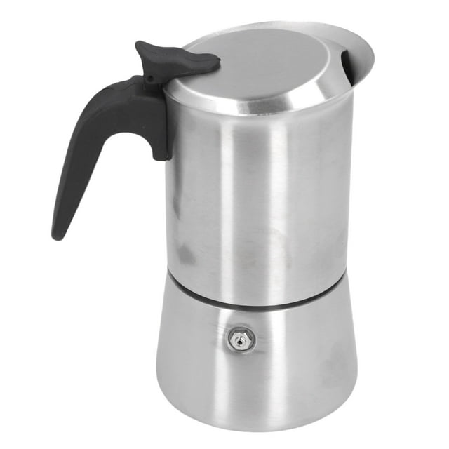 Mixpressos 304 Stainless Steel Stovetop Coffee Percolator, Percolator Coffee Pot Stainless Steel Camping Makers, Stovetop Pot for Brewing Heating Water Milk, Multifunctional