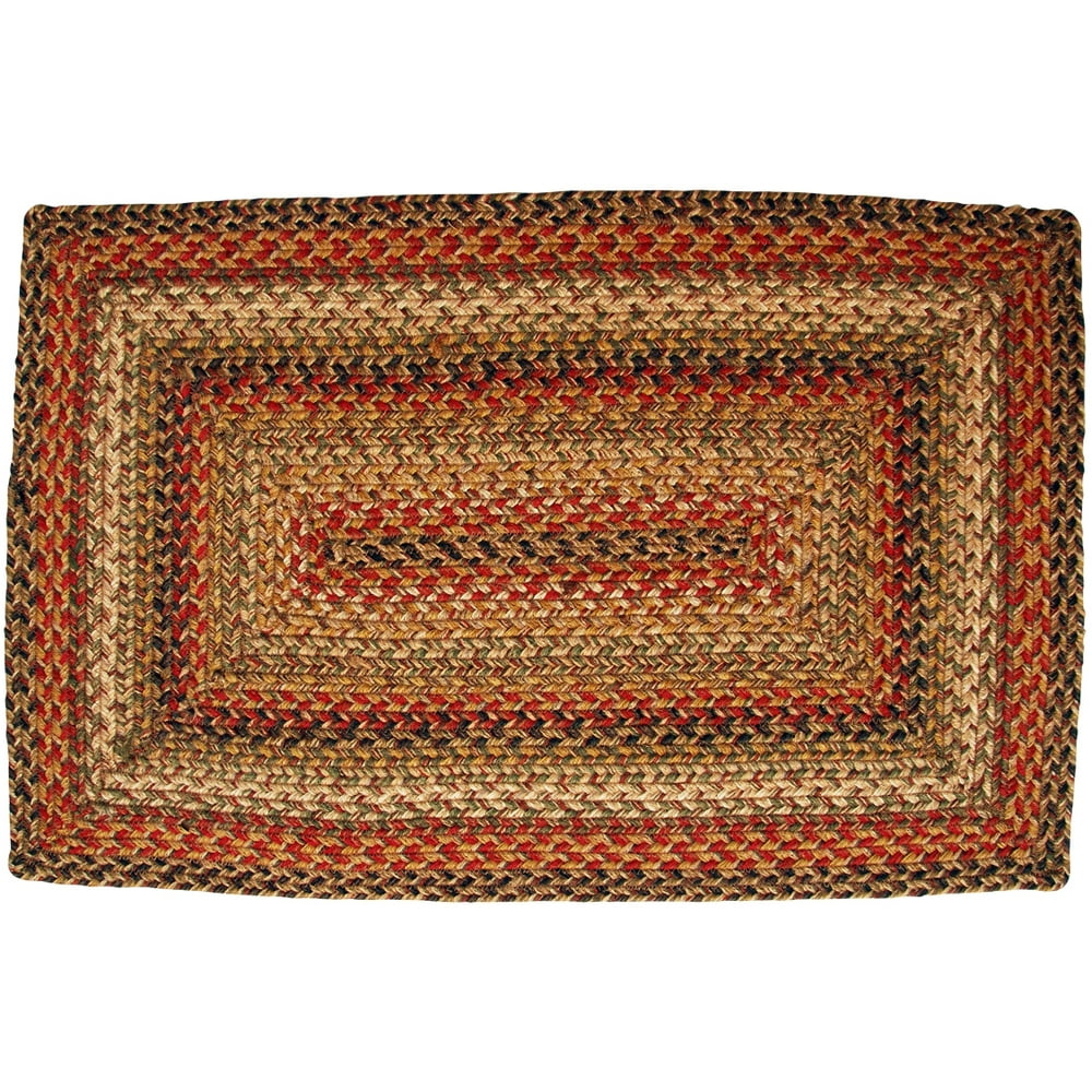 Homespice Decor 8' x 10' Rect. Kingston Jute Braided Rug