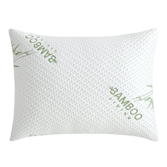 Marina Decoration Rayon from Bamboo Oreiller Breathable Sleeping Hard Memory Foam Pillow with Removable Zipper Washable Cover