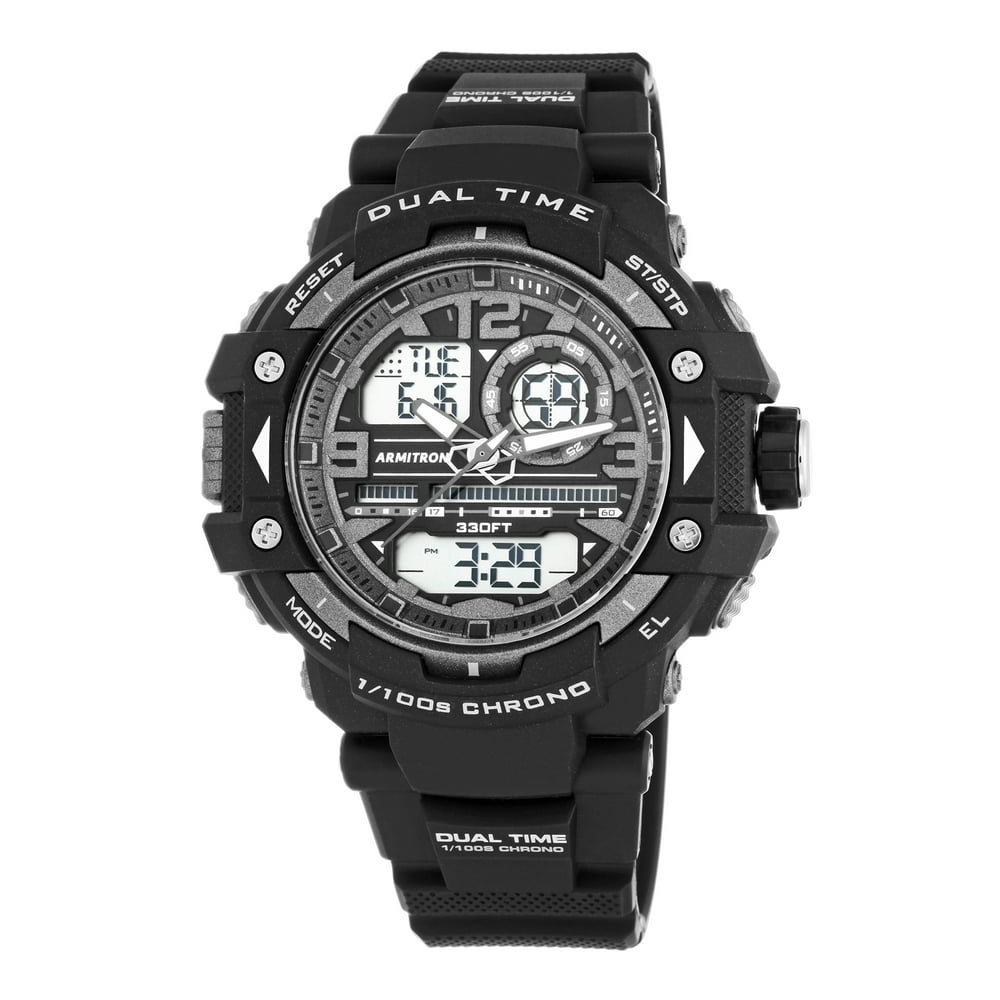 armitron resin band watch