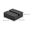 thumbnail image 2 of OFFIGAM 4Pcs Jack Stand Rubber Pads Black Rubber Pad Replacement for Car Lift Support, 2 of 8