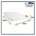 thumbnail image 3 of Colchón Baby Orthopedic para Cuna viajera, Cuna Corral o Pack & Play 70 x 95 x 7 cm – Amor en Cada Sueño., 3 of 5