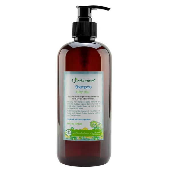 Just Nutritive - Gray Hair Shampoo - Walmart.com - Walmart.com