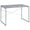 Grey+Silver, variant on Industrial Grey Silver Writing Desk / Provide Sturdy Support for Workspace