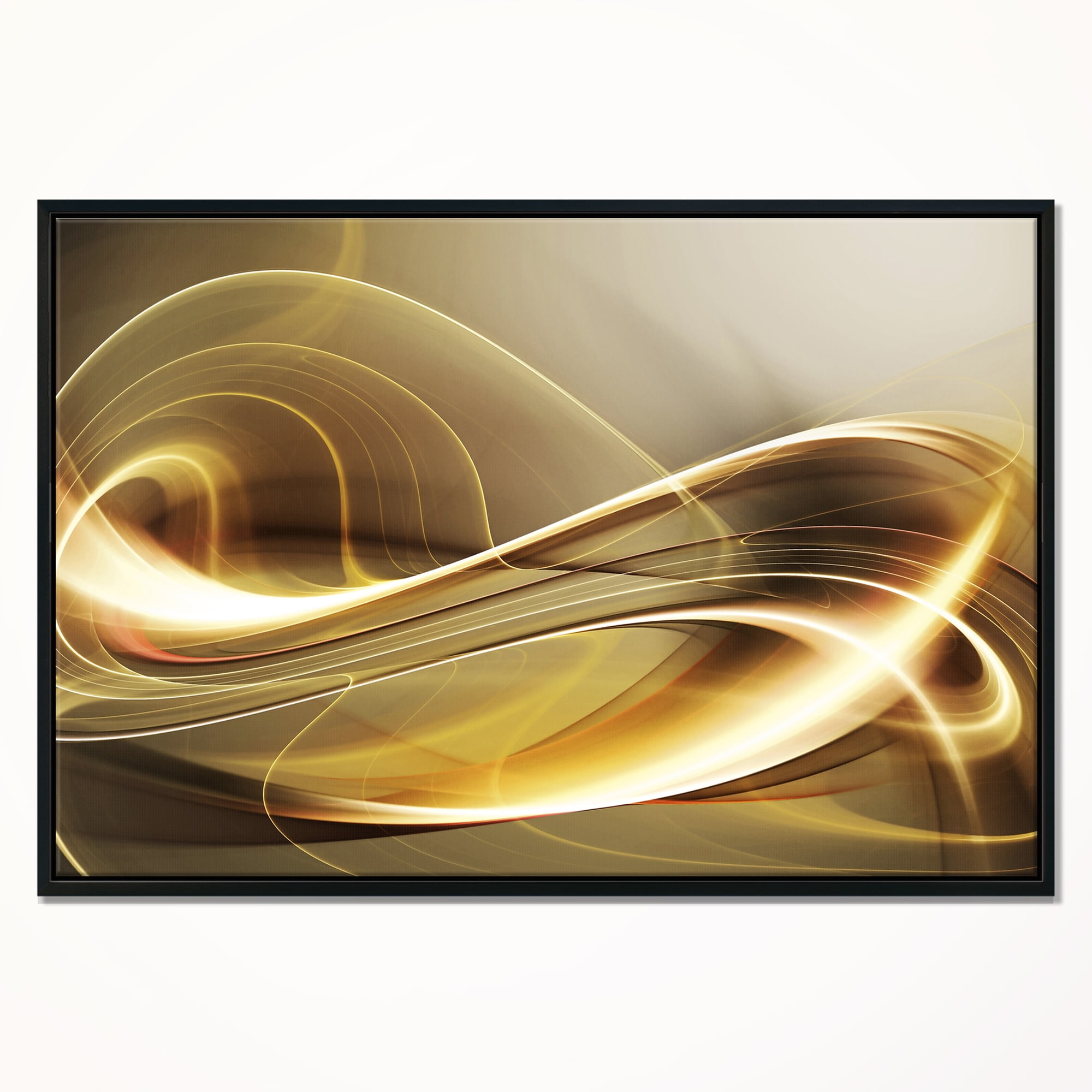 Designart ' Elegant Modern Sofa ' Large Abstract Framed Canvas Art
