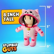 Official Stumble Guys 8 Plush Buddies - Meowmer