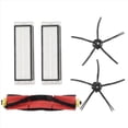 thumbnail image 2 of 5 Set Replacement Parts Compatible Mop Black Side Brush Accessories, 2 of 5
