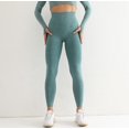 thumbnail image 6 of Anti Celsior Cellulite 3D Leggings Womens Breathable Pants for Workout Running Athletic Tummy Shaping Pants Scrunch Butt Lifting Leggings High Waisted 3D Anti Cellulite Leggings for Women Green L, 6 of 8