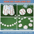 thumbnail image 3 of Baseball Party Banner,4Pcs Baseball Paper Garland for Baby Shower Sports Theme Party Decorations,Baseball Birthday Party Photo Prop Pennant Supplies$$Electronics Accessories, 3 of 6