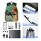 thumbnail image 4 of Disketp Space Adventurer Cat Mochila Ligera Clásica con Múltiples Bolsillos, Mochila Casual para Hombre y Mujer, Ideal para Escuela, Trabajo y Viajes, 4 of 6