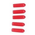 200 Pcs Screw End Cap Flexible PVC Male Thread Protective Cover Flame Retardant Corrosion